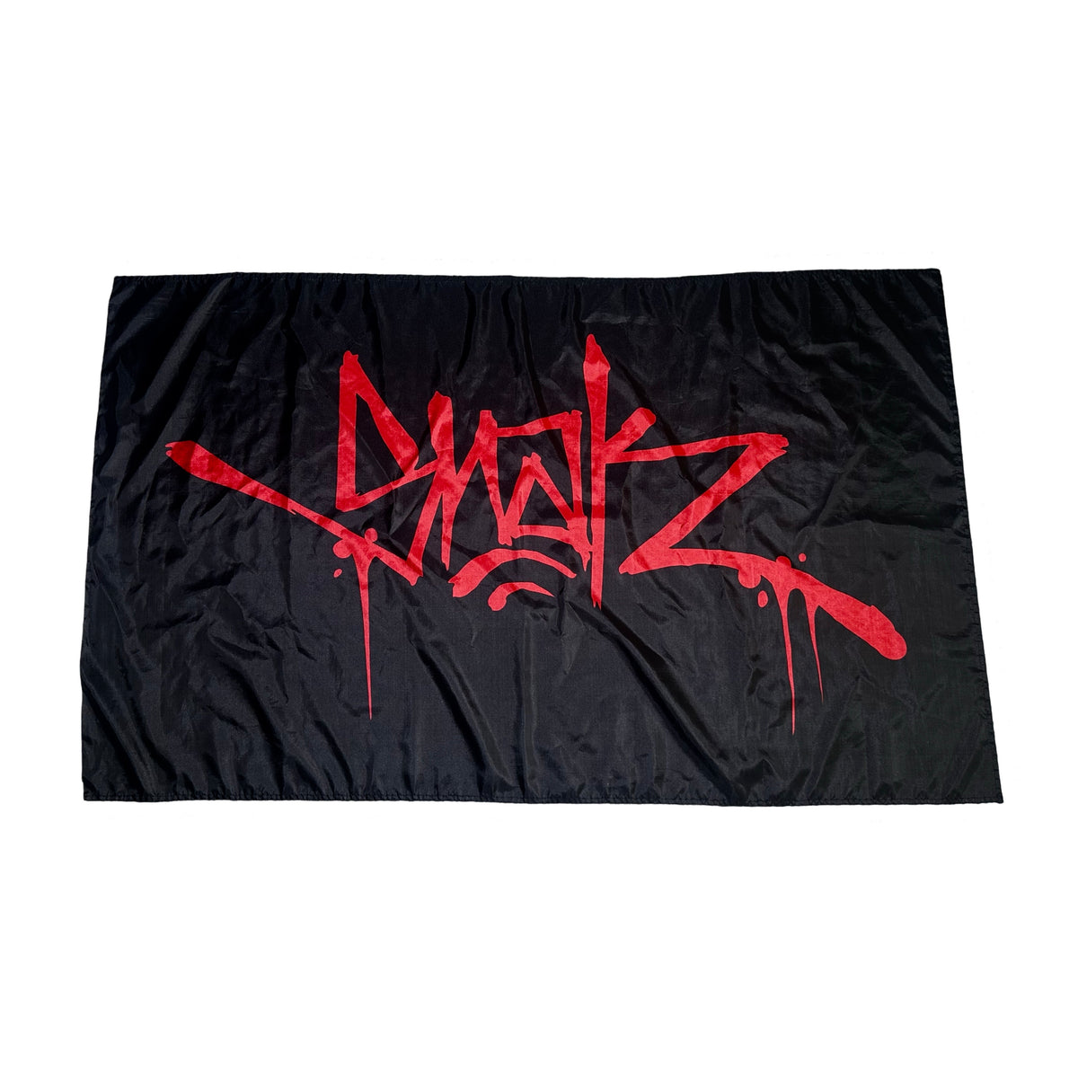 Snak Tag Flag (Red on Black) – Snak The Ripper